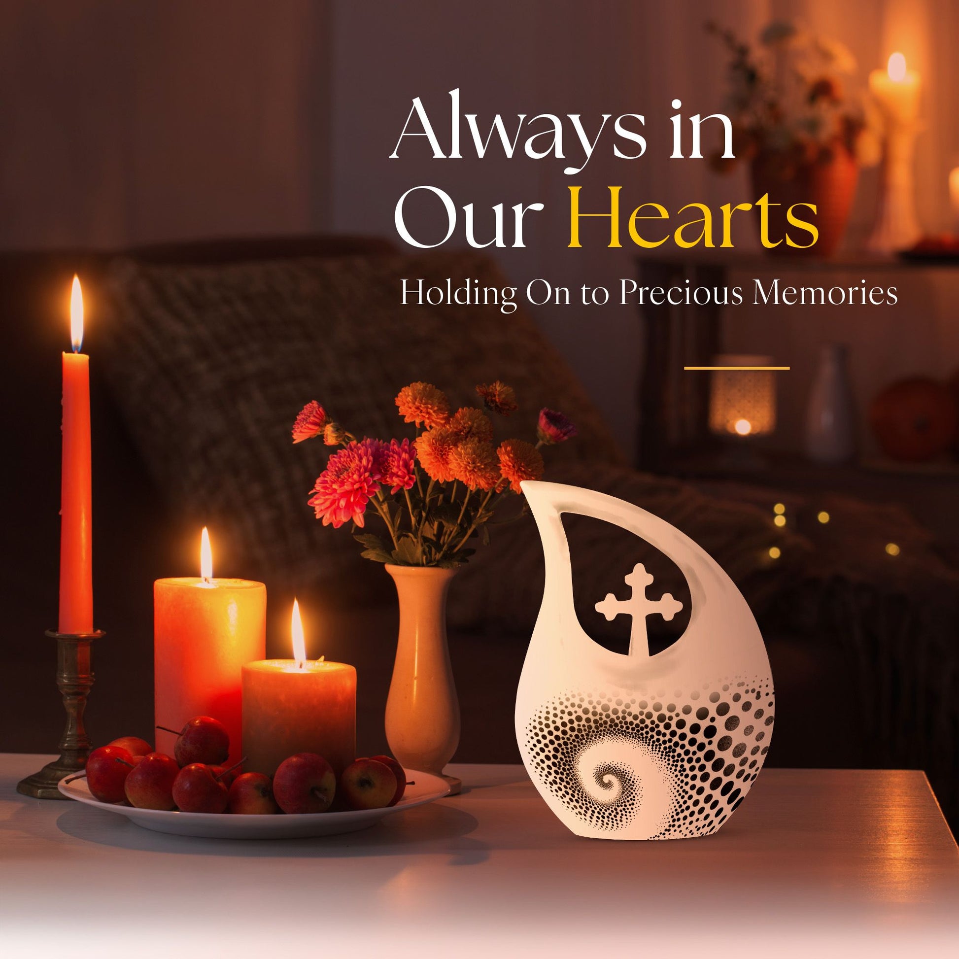 Spiral Urns For Ashes - Funeral Cremation Urns For Ashes