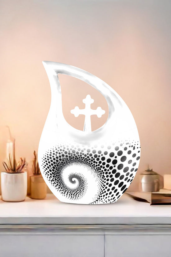 Spiral Urns For Ashes - Funeral Cremation Urns For Ashes