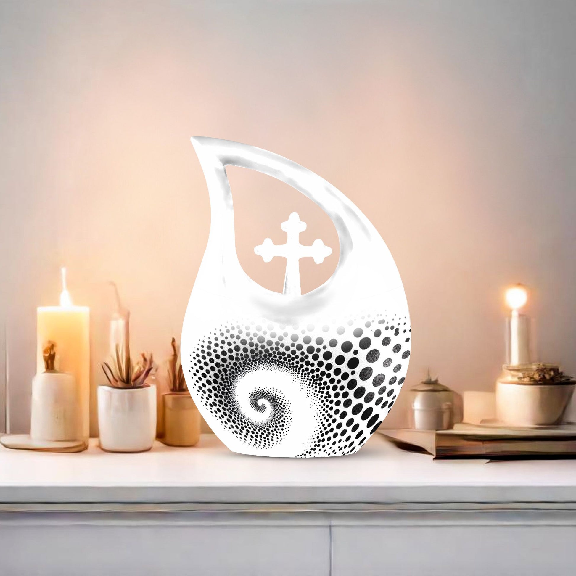 Spiral Urns For Ashes - Funeral Cremation Urns For Ashes
