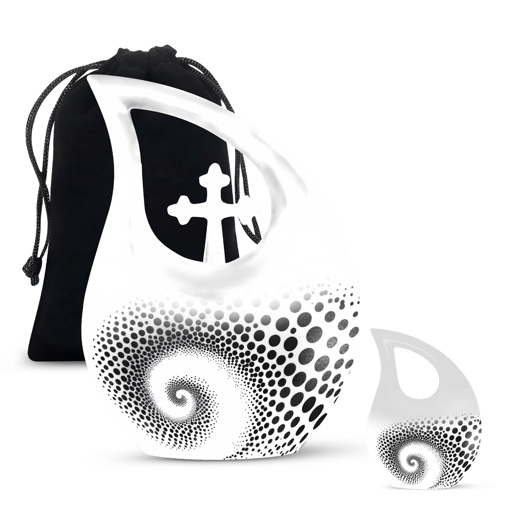 Spiral Urns For Ashes - Funeral Cremation Urns For Ashes