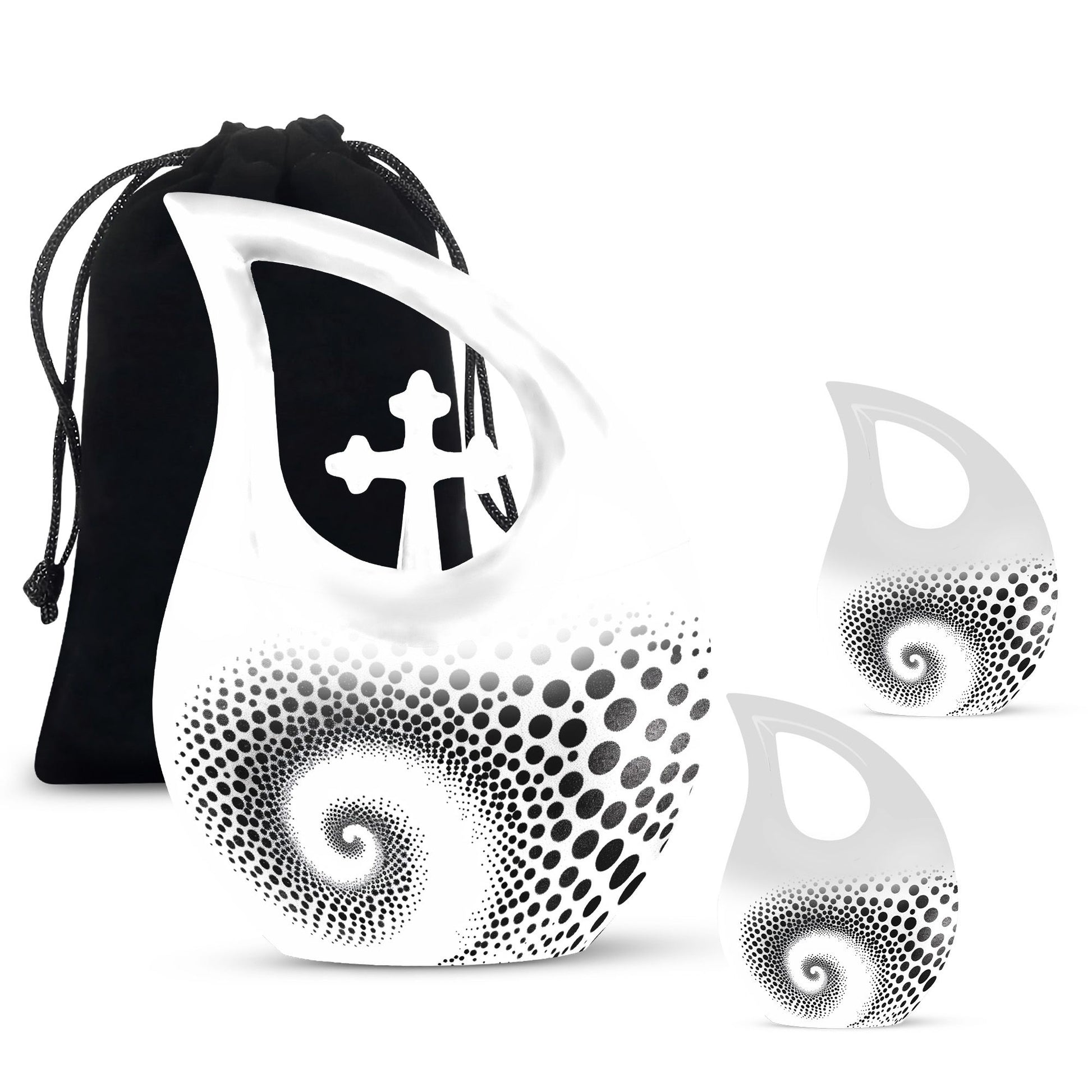 Spiral Urns For Ashes - Funeral Cremation Urns For Ashes