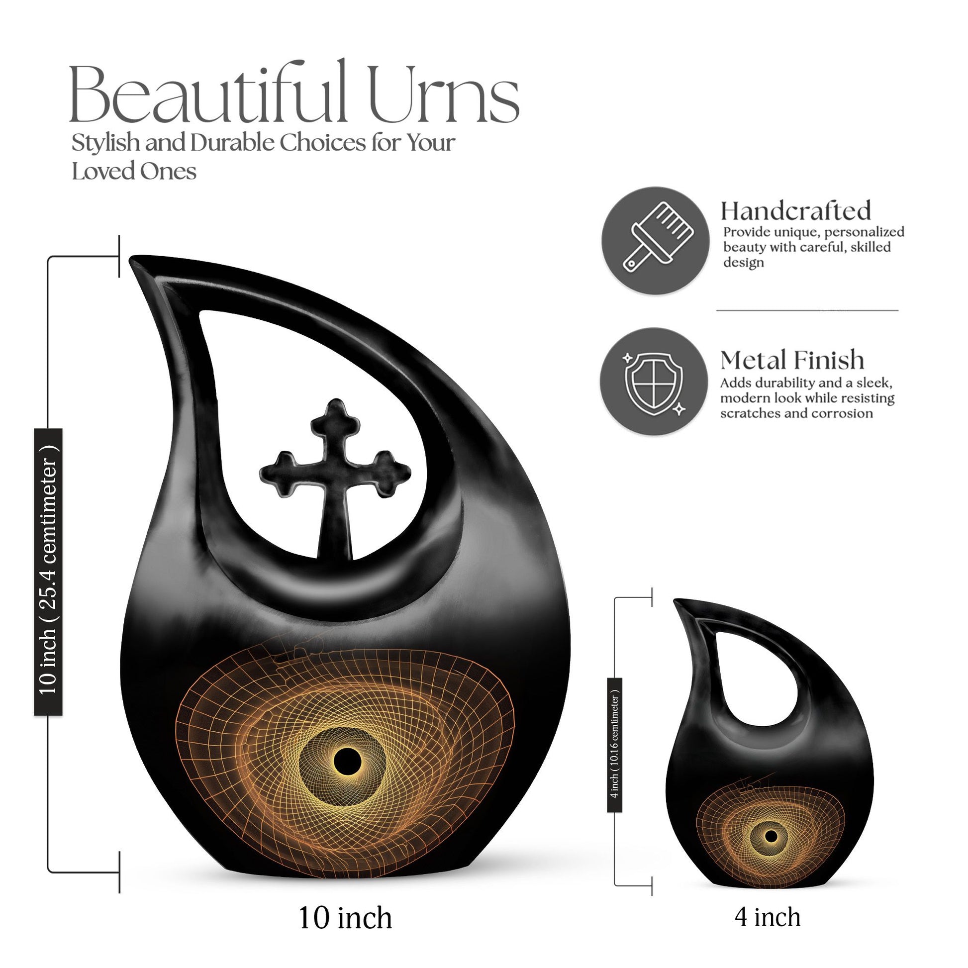 Spiral Urns For Ashes - Funeral Urns For Human Ashes