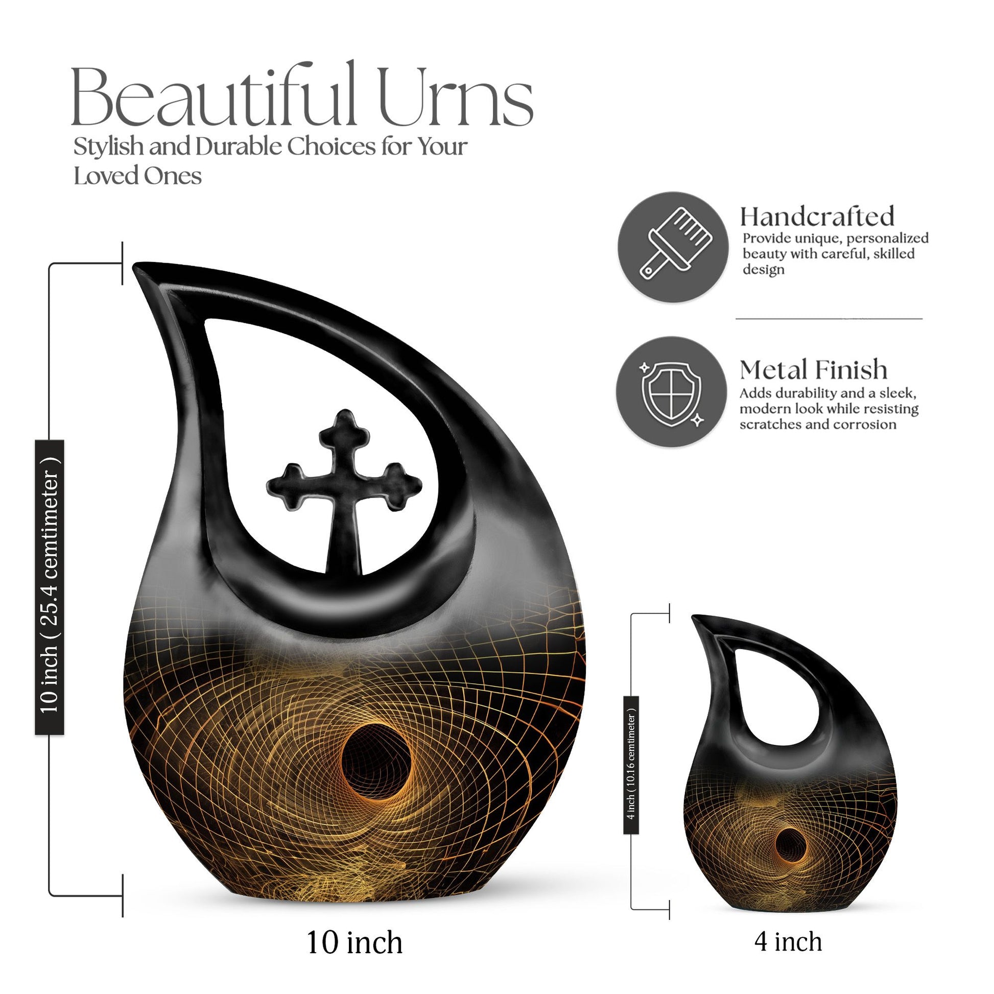 Spiral Urns For Ashes - Funeral Ashes Urn