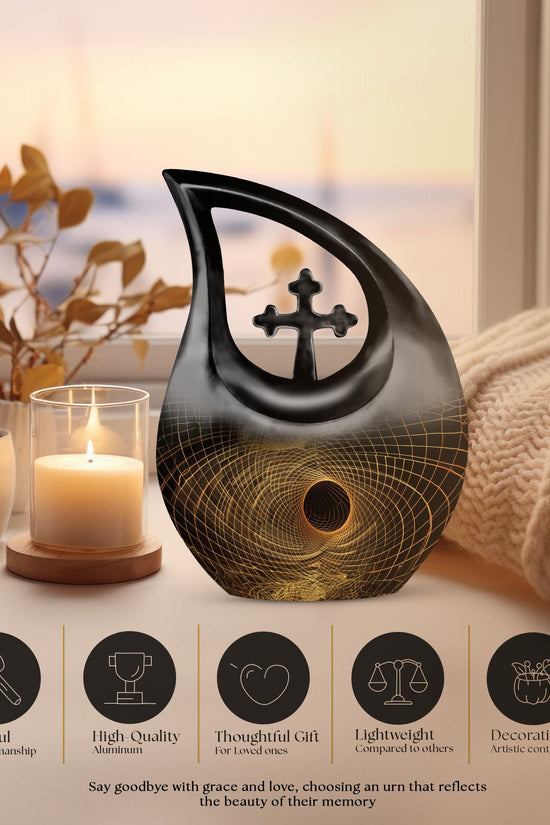 Spiral Urns For Ashes - Funeral Ashes Urn