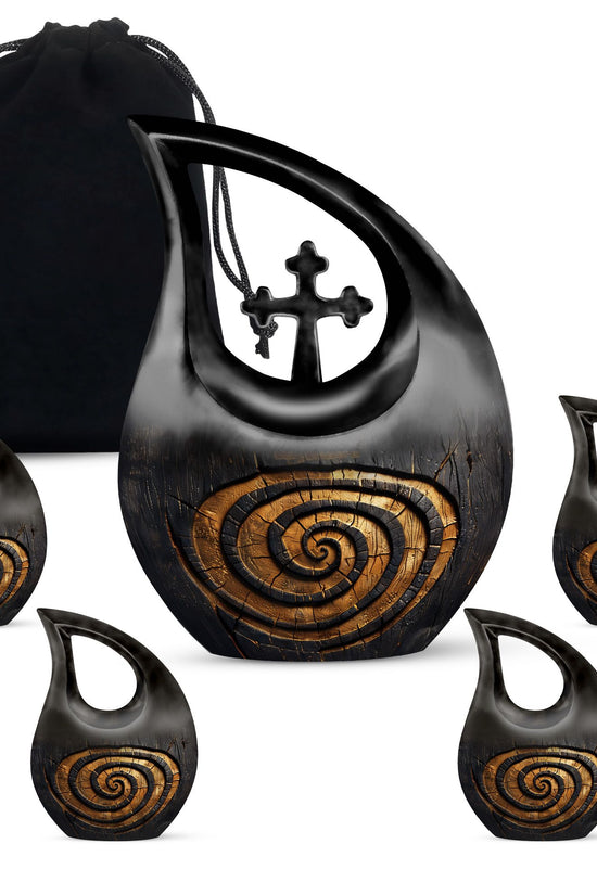 Spiral Urns For Ashes - Keepsake Funeral Urns