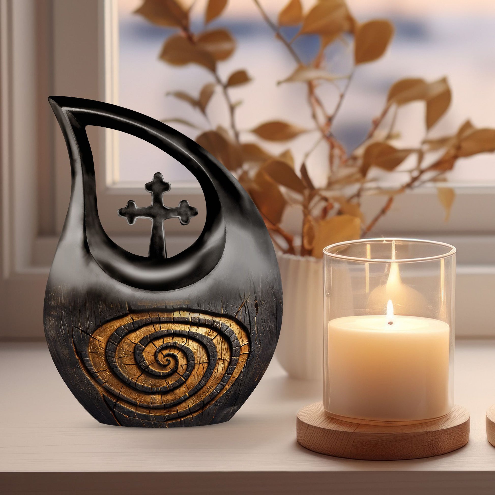 Spiral Urns For Ashes - Keepsake Funeral Urns