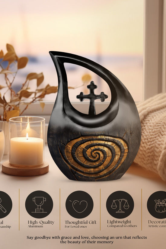 Spiral Urns For Ashes - Keepsake Funeral Urns
