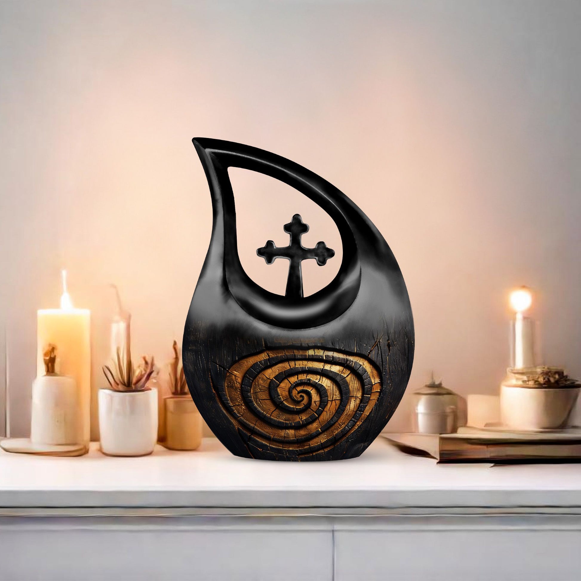 Spiral Urns For Ashes - Keepsake Funeral Urns