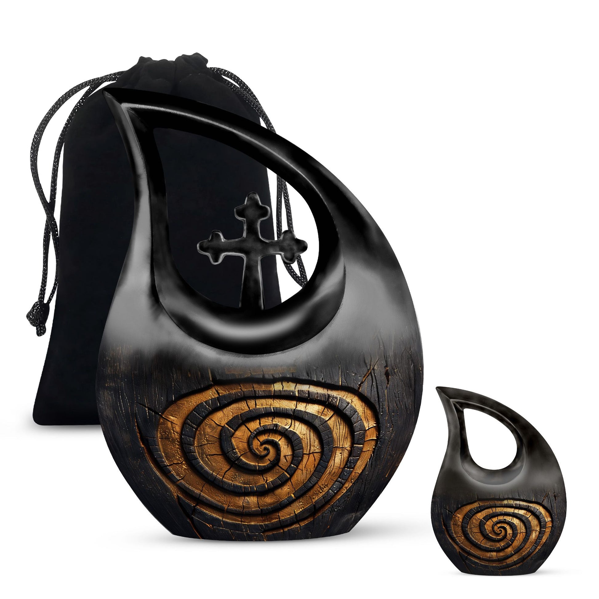 Spiral Urns For Ashes - Keepsake Funeral Urns