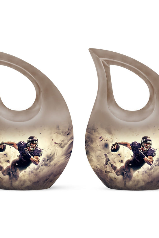 Football Urns For Ashes - Urns For Ground Burial