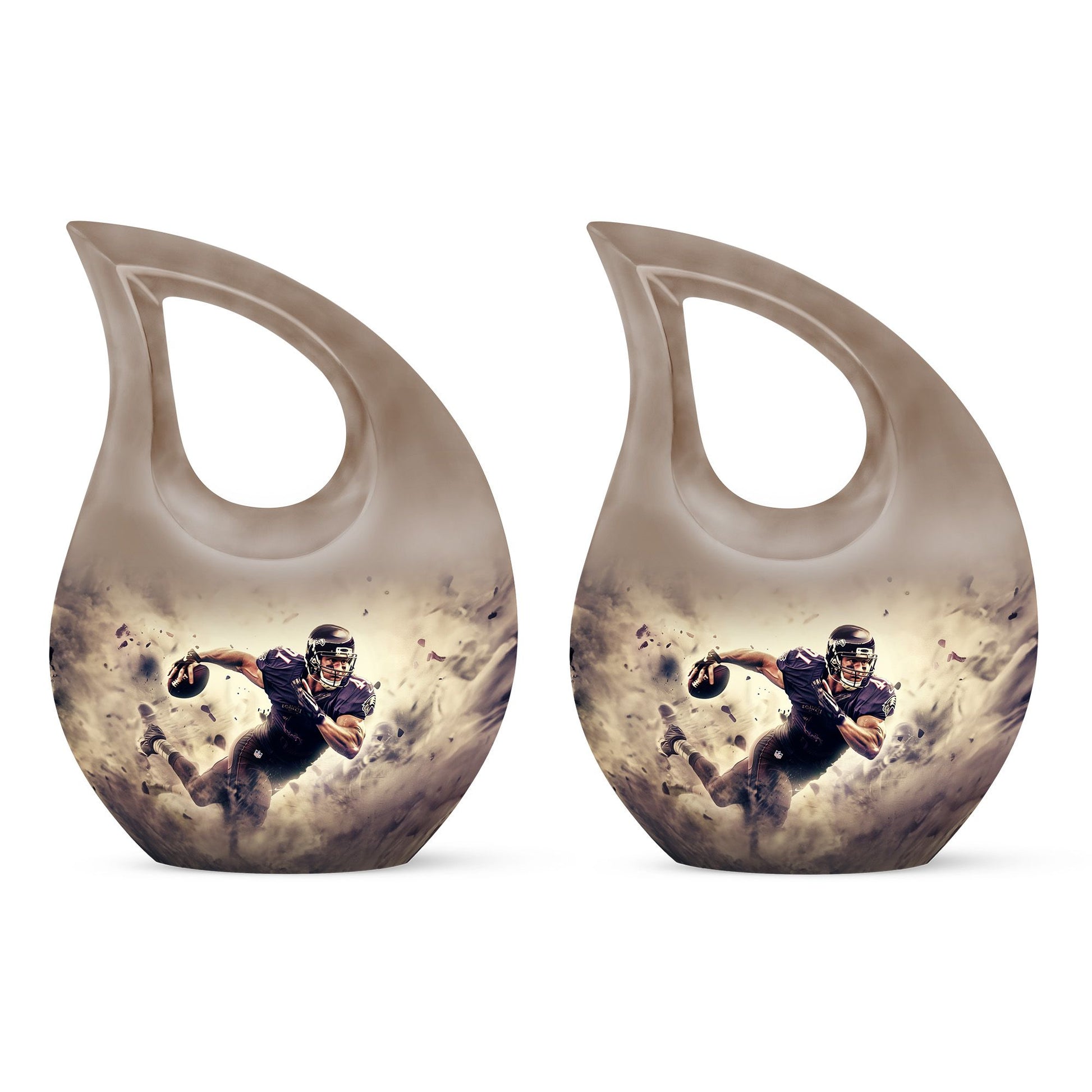 Football Urns For Ashes - Urns For Ground Burial