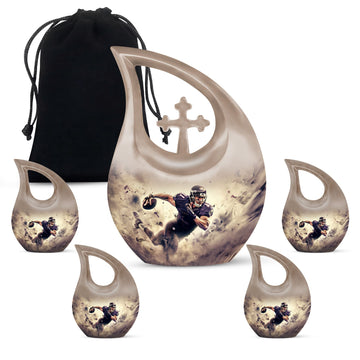 Large Urn With 4 Keepsake