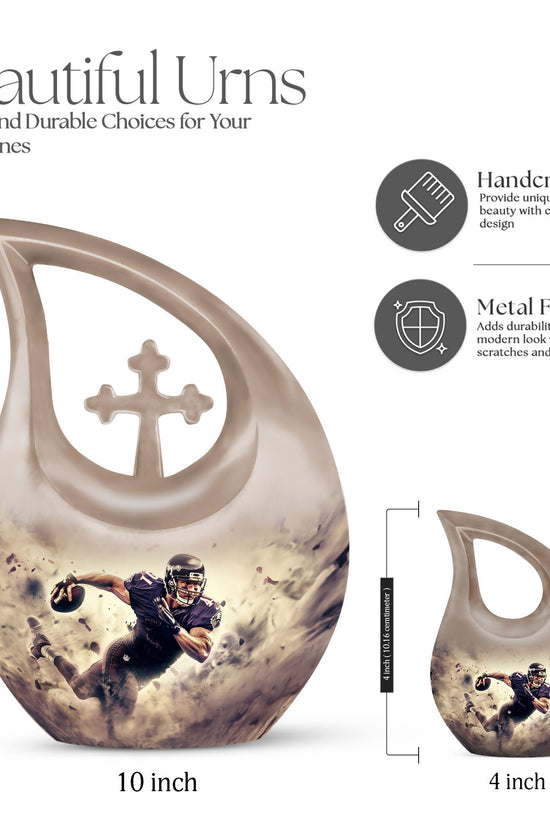 Football Urns For Ashes - Urns For Ground Burial