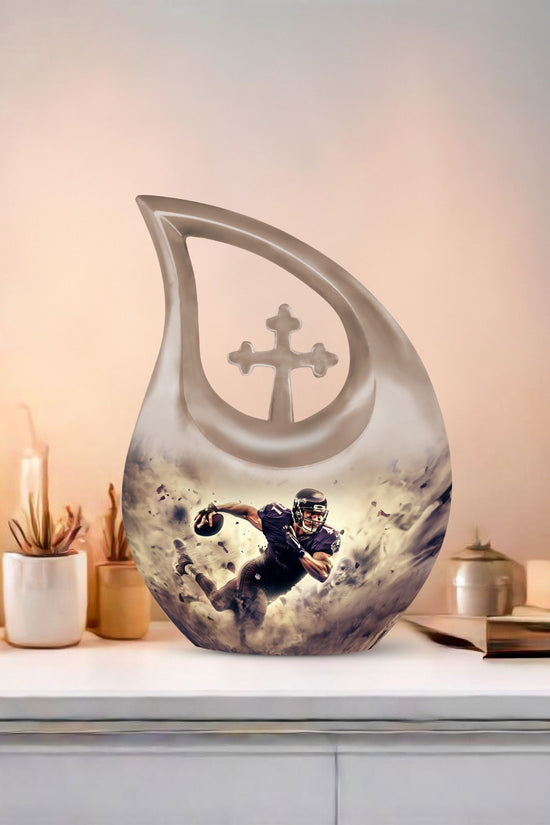Football Urns For Ashes - Urns For Ground Burial