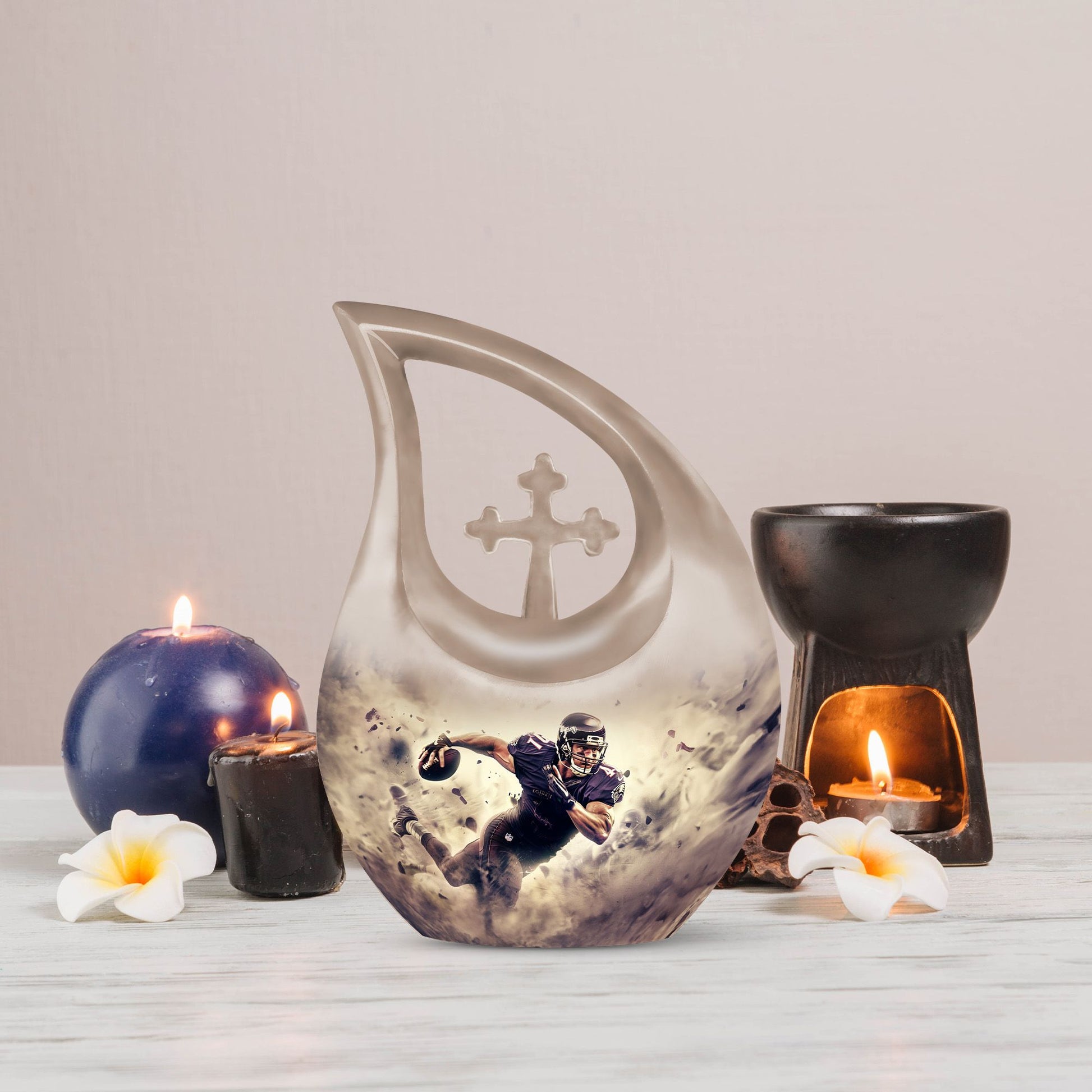 Football Urns For Ashes - Urns For Ground Burial