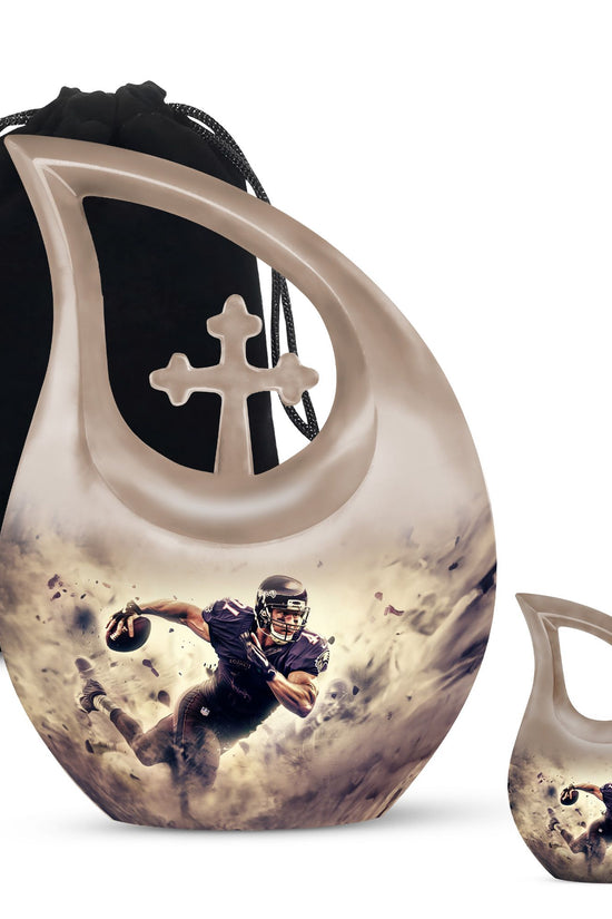Football Urns For Ashes - Urns For Ground Burial