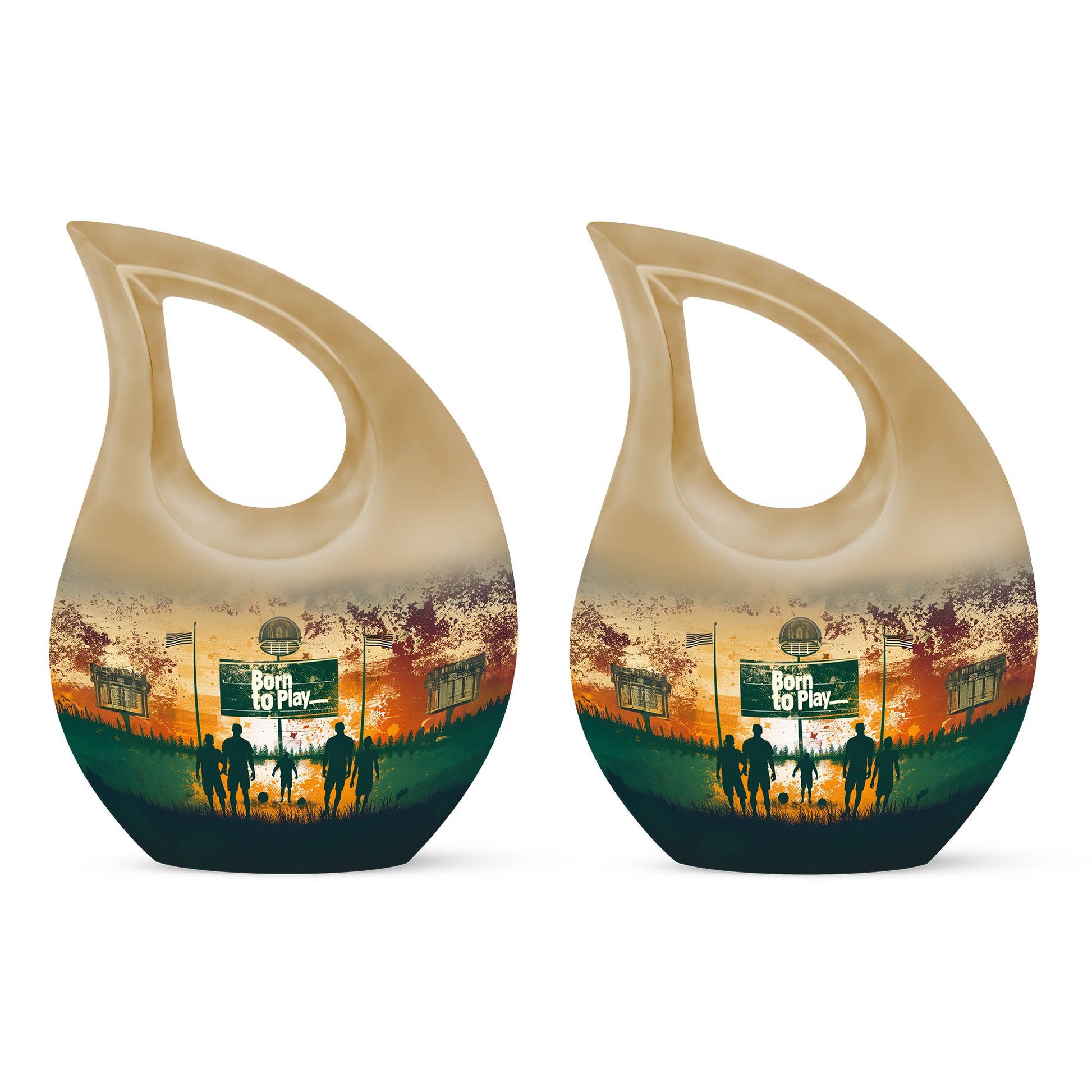 Football Urns For Ashes - Burial Urns For Human Ashes
