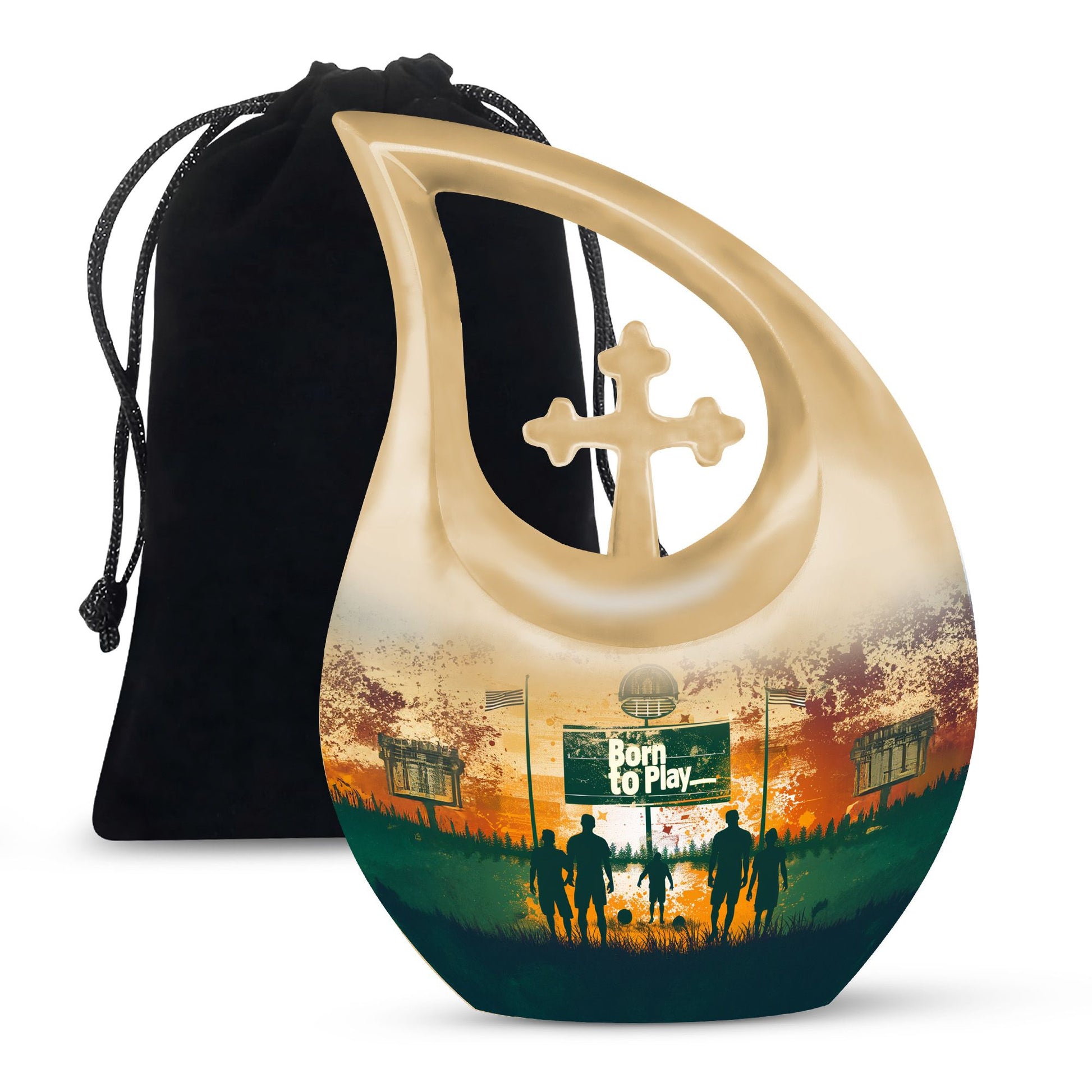 Football Urns For Ashes - Burial Urns For Human Ashes