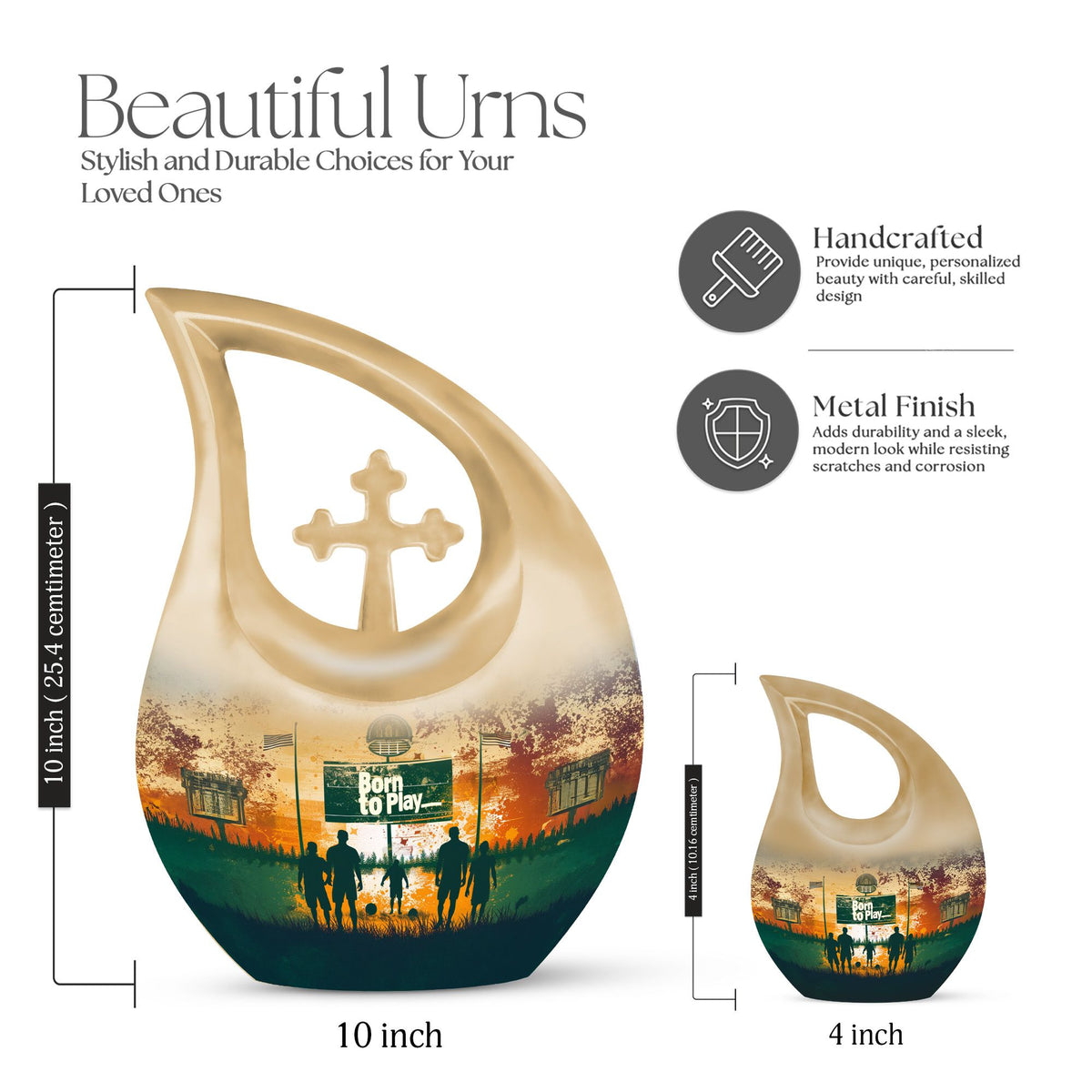 Football Urns For Ashes - Burial Urns For Human Ashes