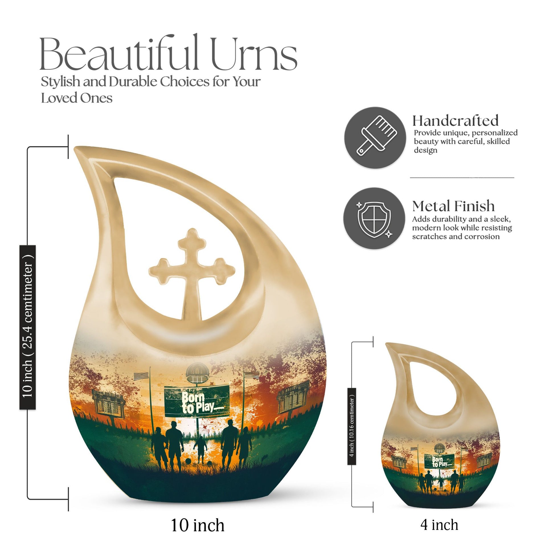 Football Urns For Ashes - Burial Urns For Human Ashes
