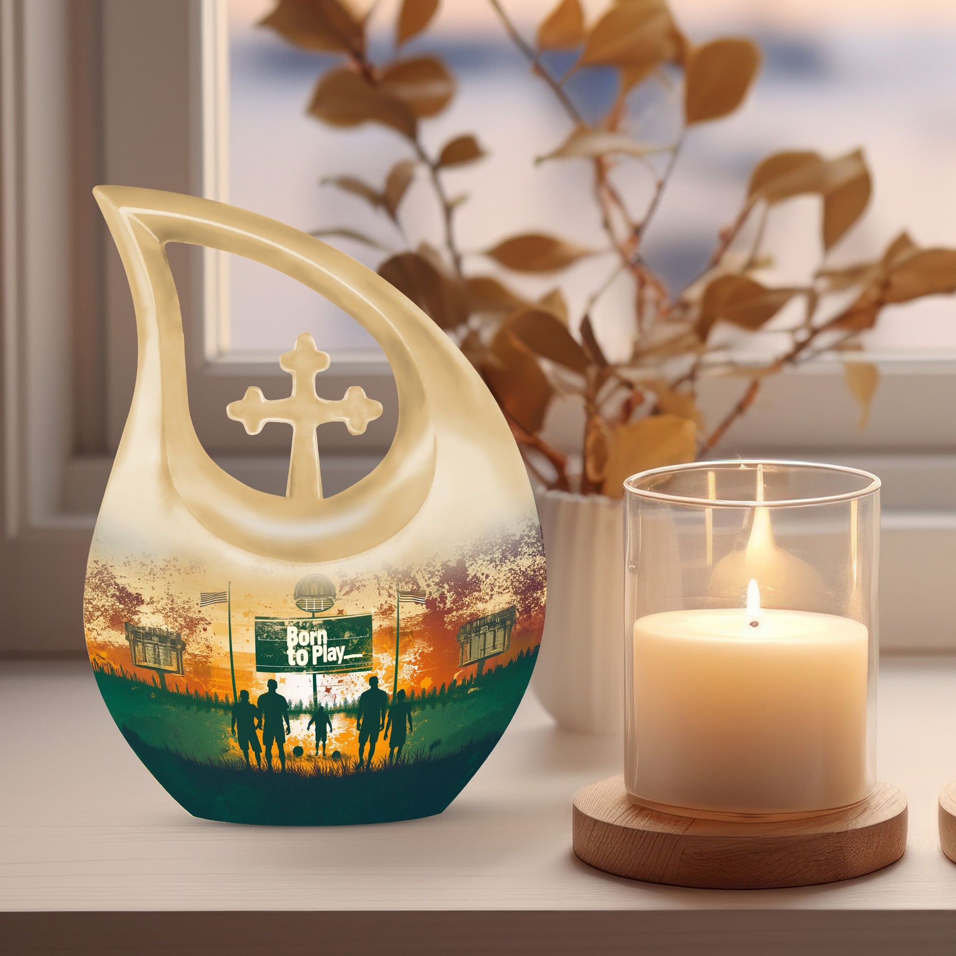 Football Urns For Ashes - Burial Urns For Human Ashes