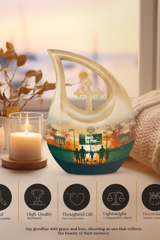Football Urns For Ashes - Burial Urns For Human Ashes