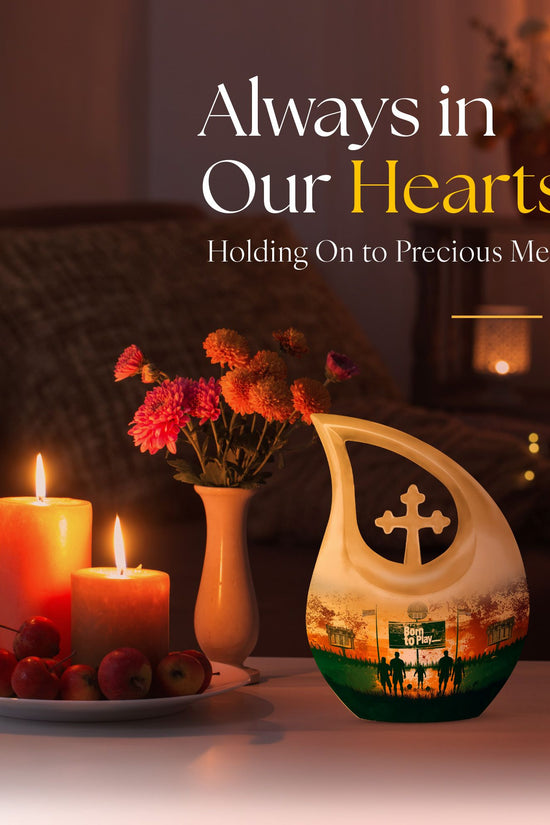 Football Urns For Ashes - Burial Urns For Human Ashes