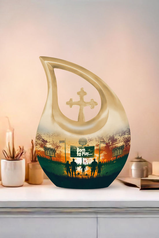 Football Urns For Ashes - Burial Urns For Human Ashes
