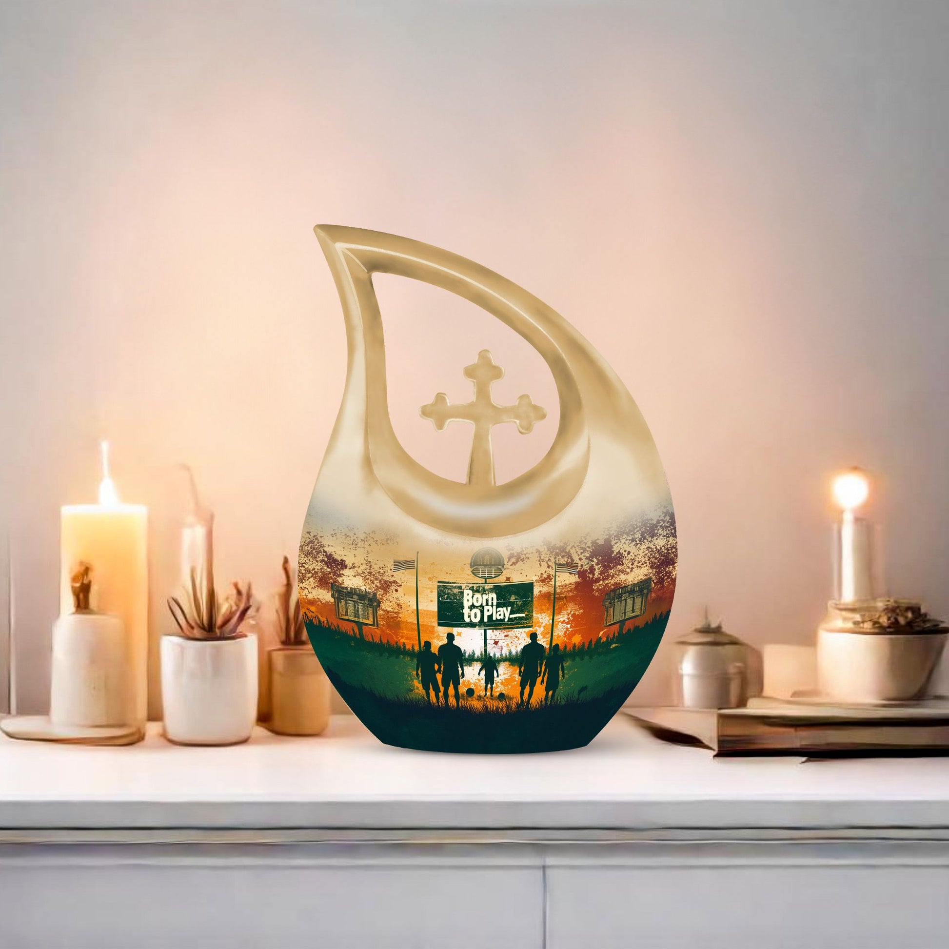 Football Urns For Ashes - Burial Urns For Human Ashes