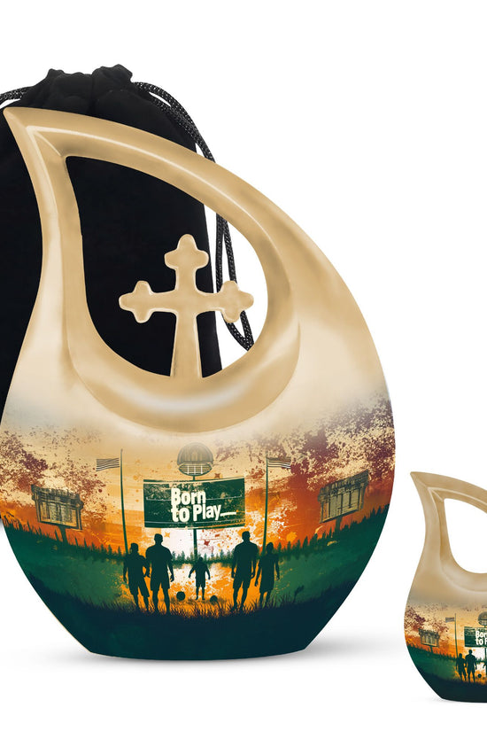 Football Urns For Ashes - Burial Urns For Human Ashes