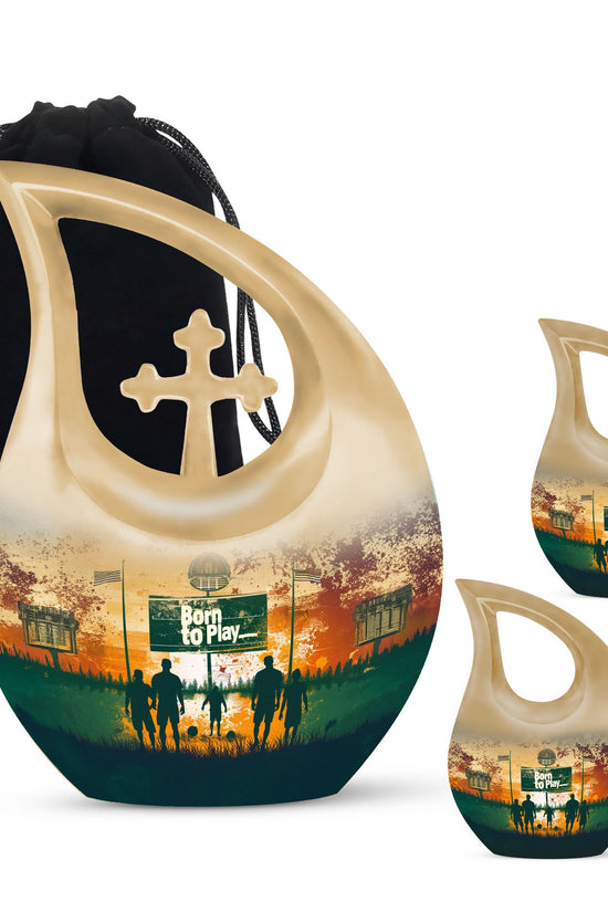 Football Urns For Ashes - Burial Urns For Human Ashes
