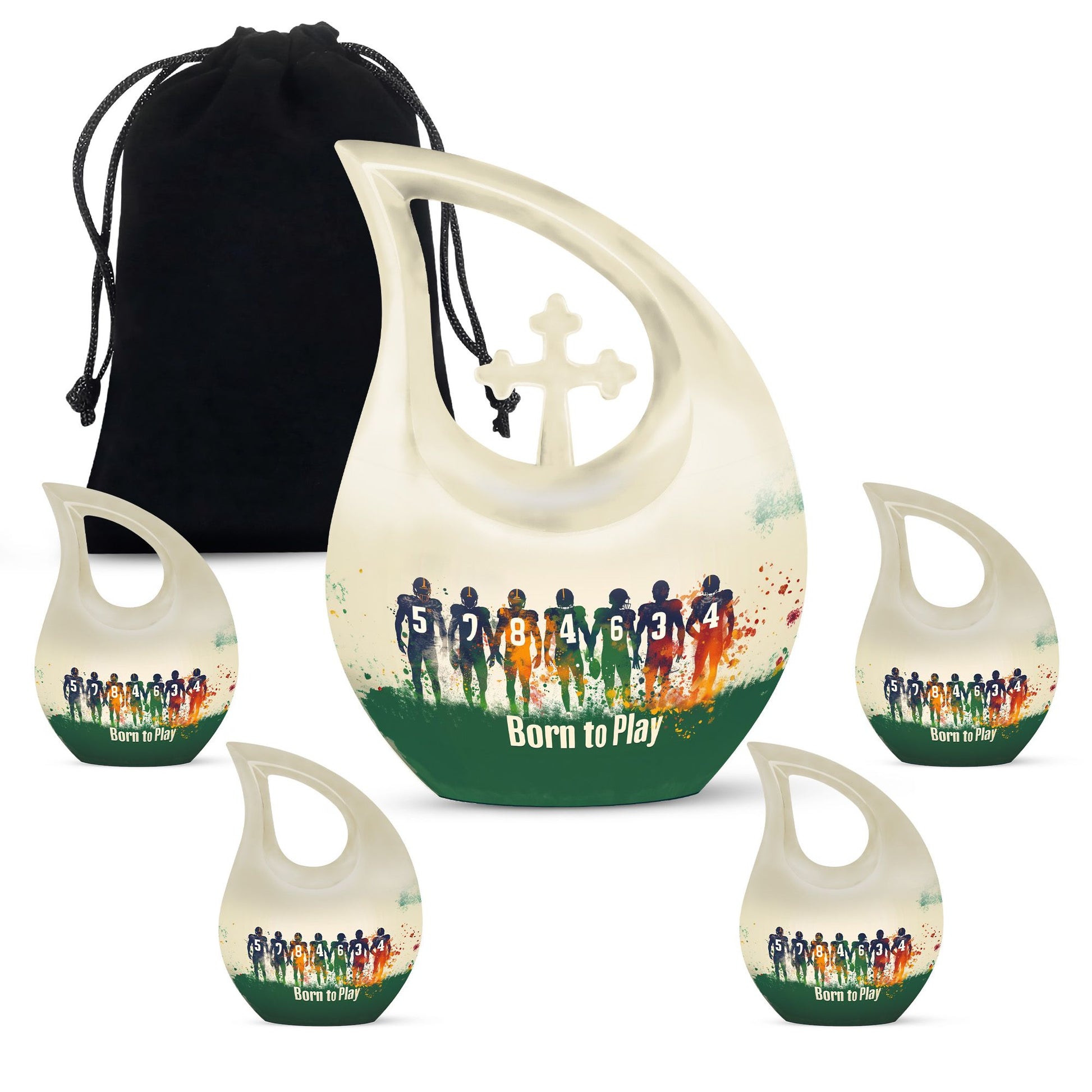 Football Urns For Ashes - Urns For Burial