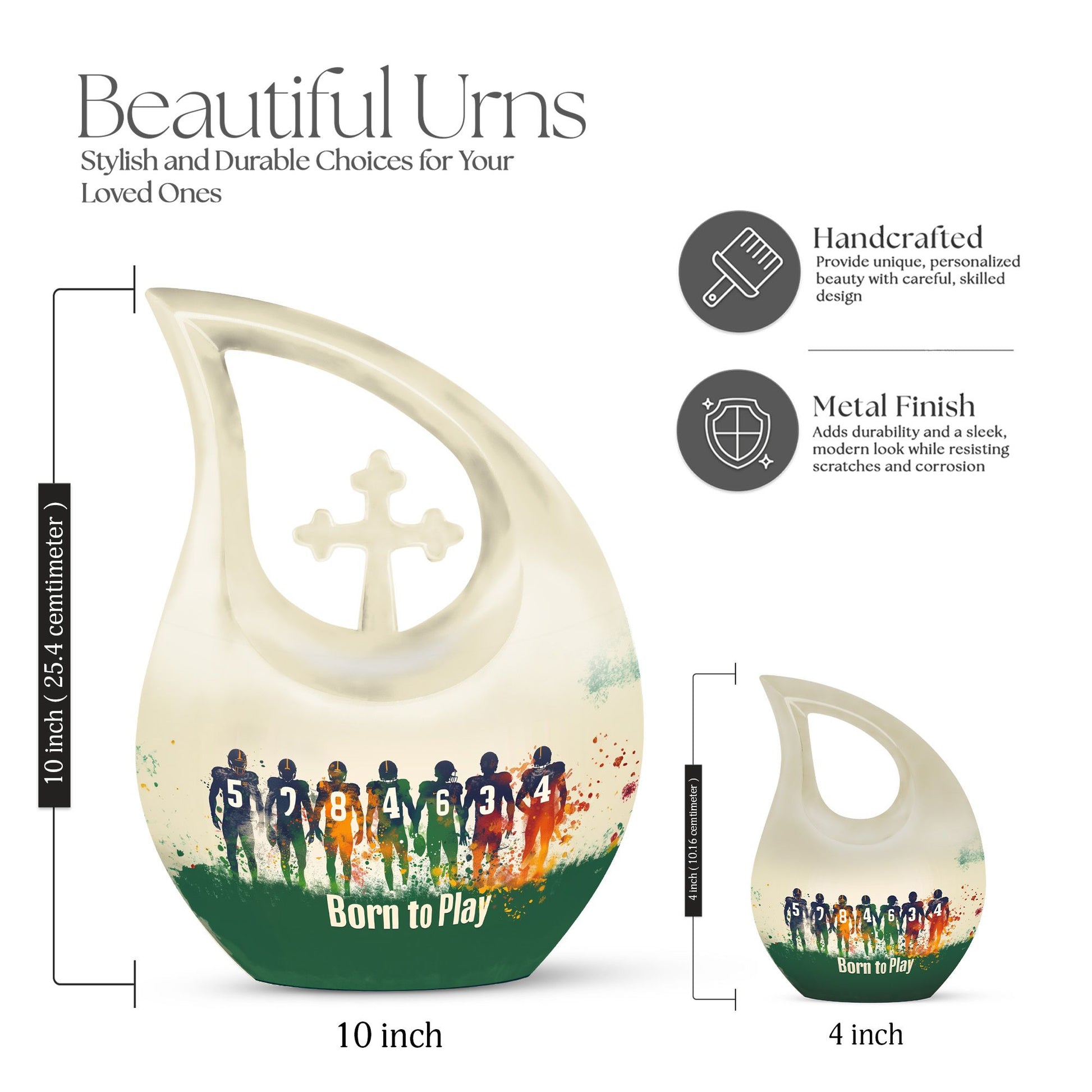 Football Urns For Ashes - Urns For Burial