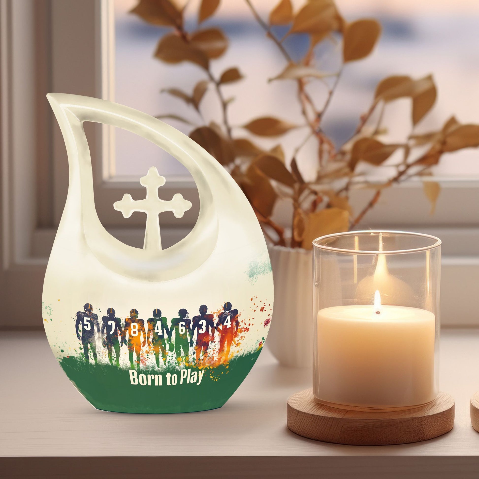 Football Urns For Ashes - Urns For Burial