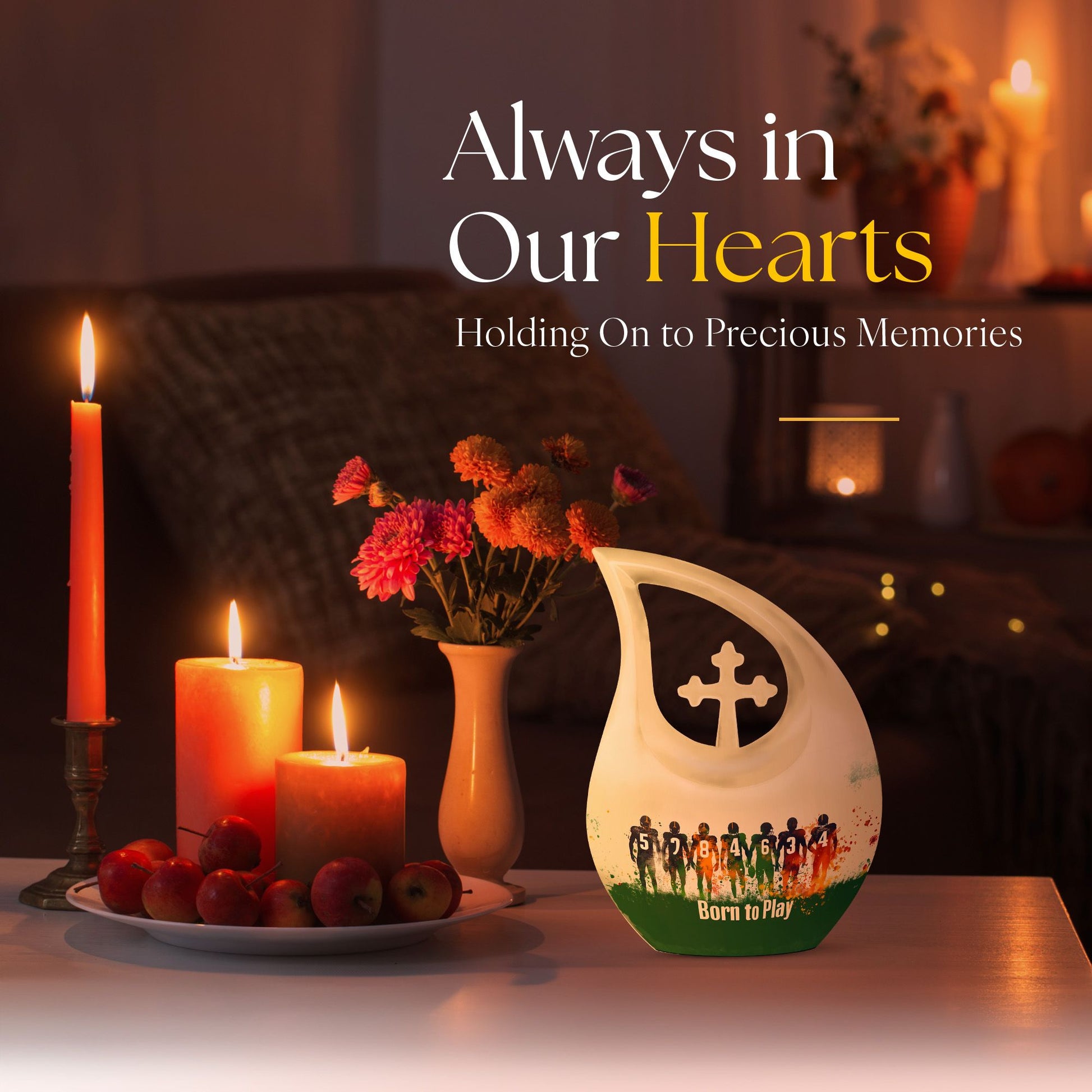 Football Urns For Ashes - Urns For Burial