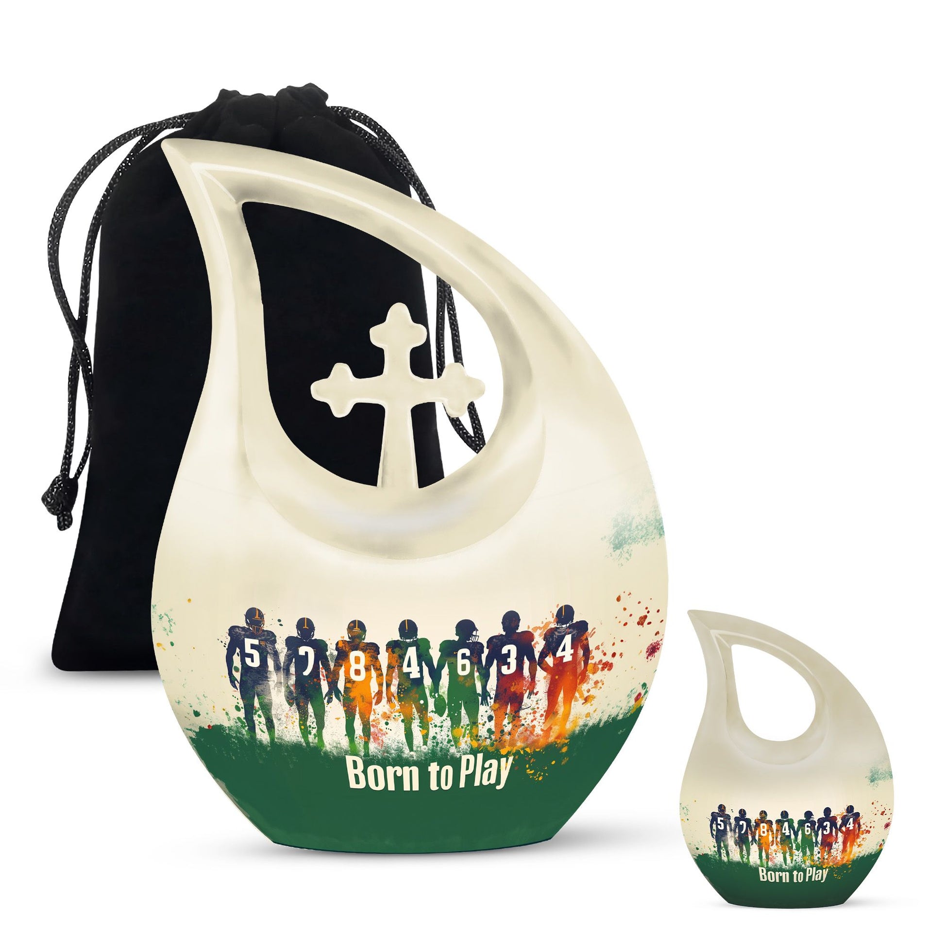 Football Urns For Ashes - Urns For Burial