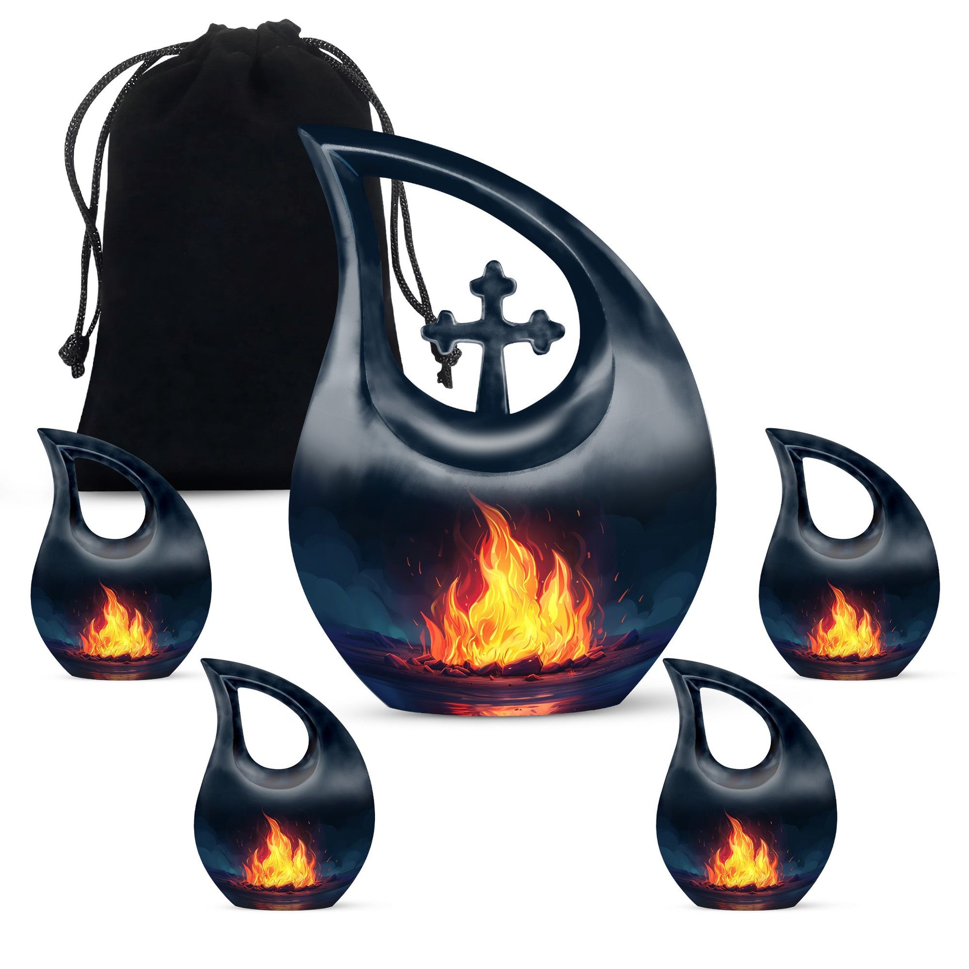 Bornfire Urns For Ashes - Burial Urns For Humans
