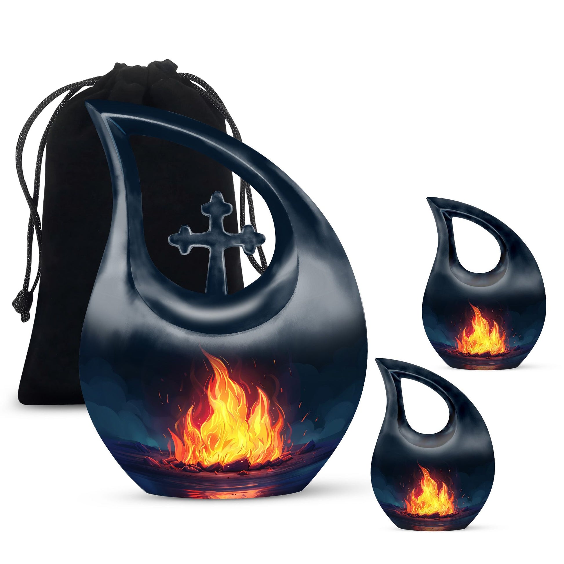 Bornfire Urns For Ashes - Burial Urns For Humans
