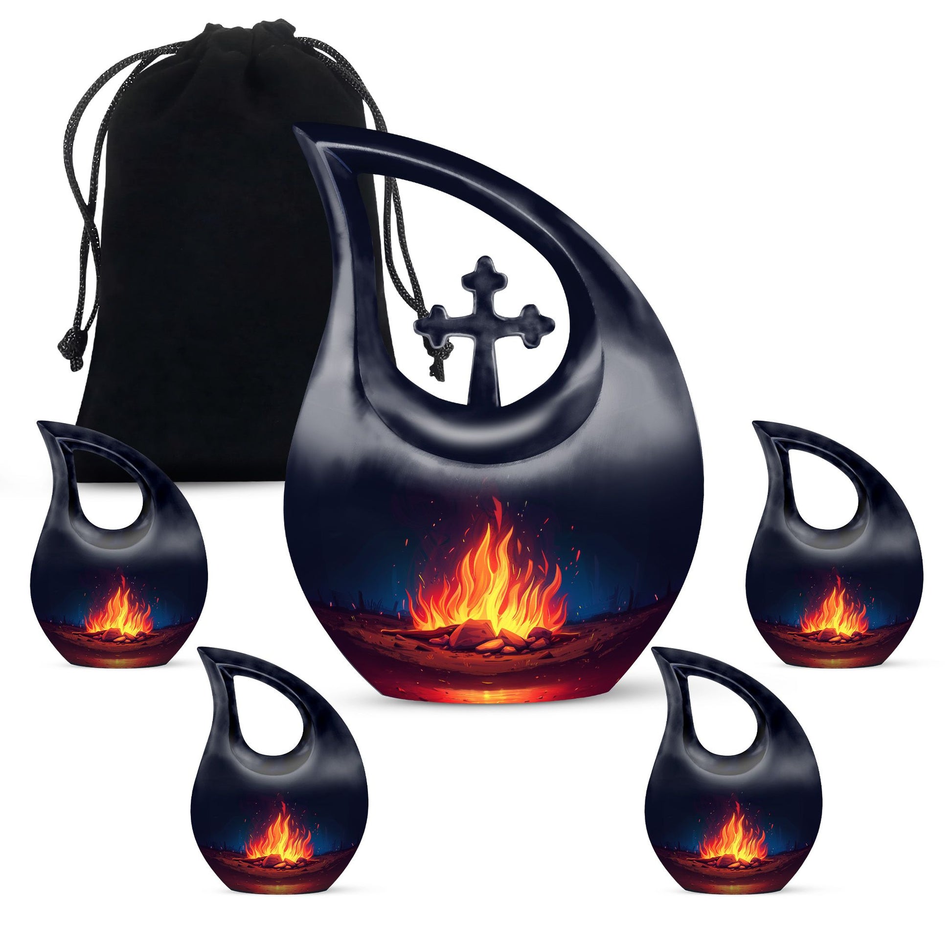 Bornfire Urns For Ashes - Cremation Burial Urns