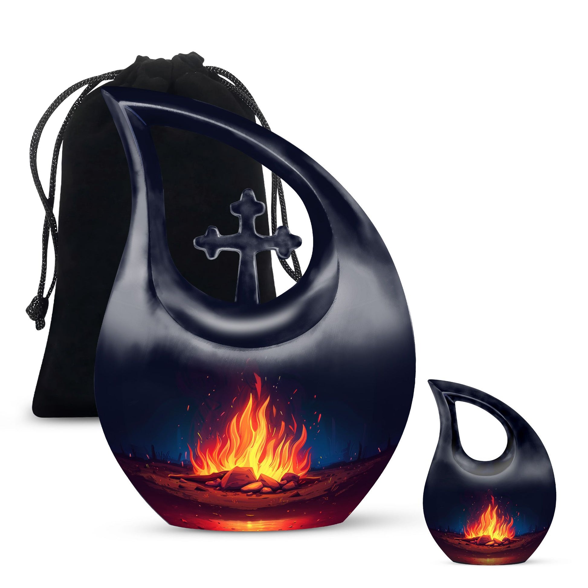 Bornfire Urns For Ashes - Cremation Burial Urns