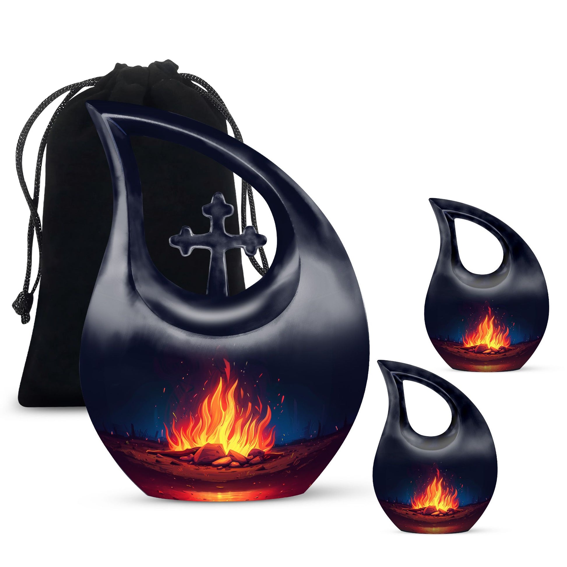 Bornfire Urns For Ashes - Cremation Burial Urns