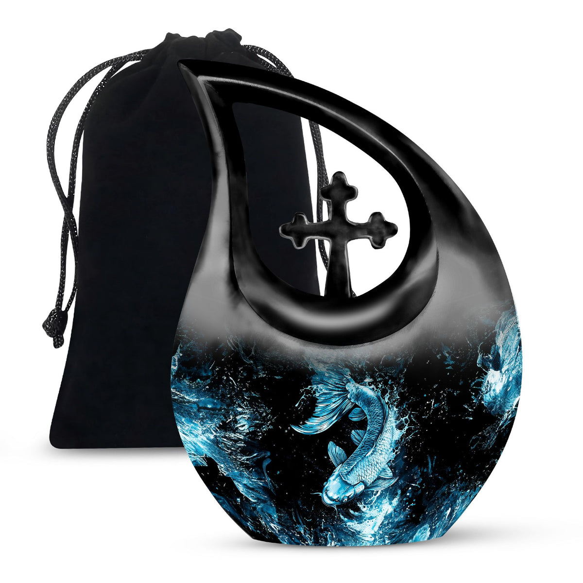 Fish Funeral Urn - Beautiful Cremation Urns For Loved Ones
