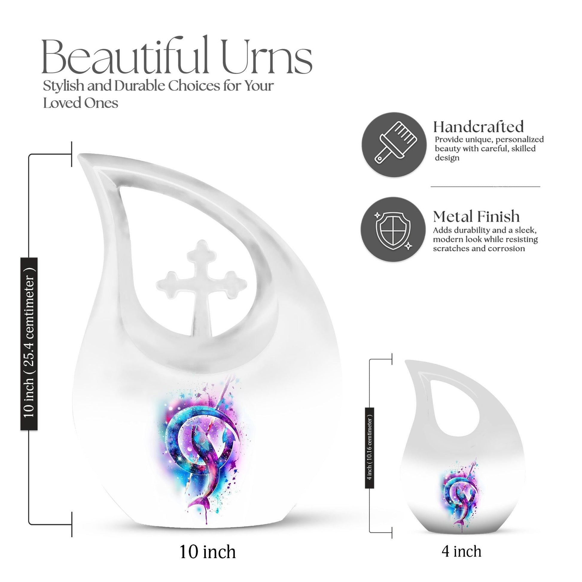 Fish Urns For Ashes - Cremation Urns For Human Ashes Adult Burial