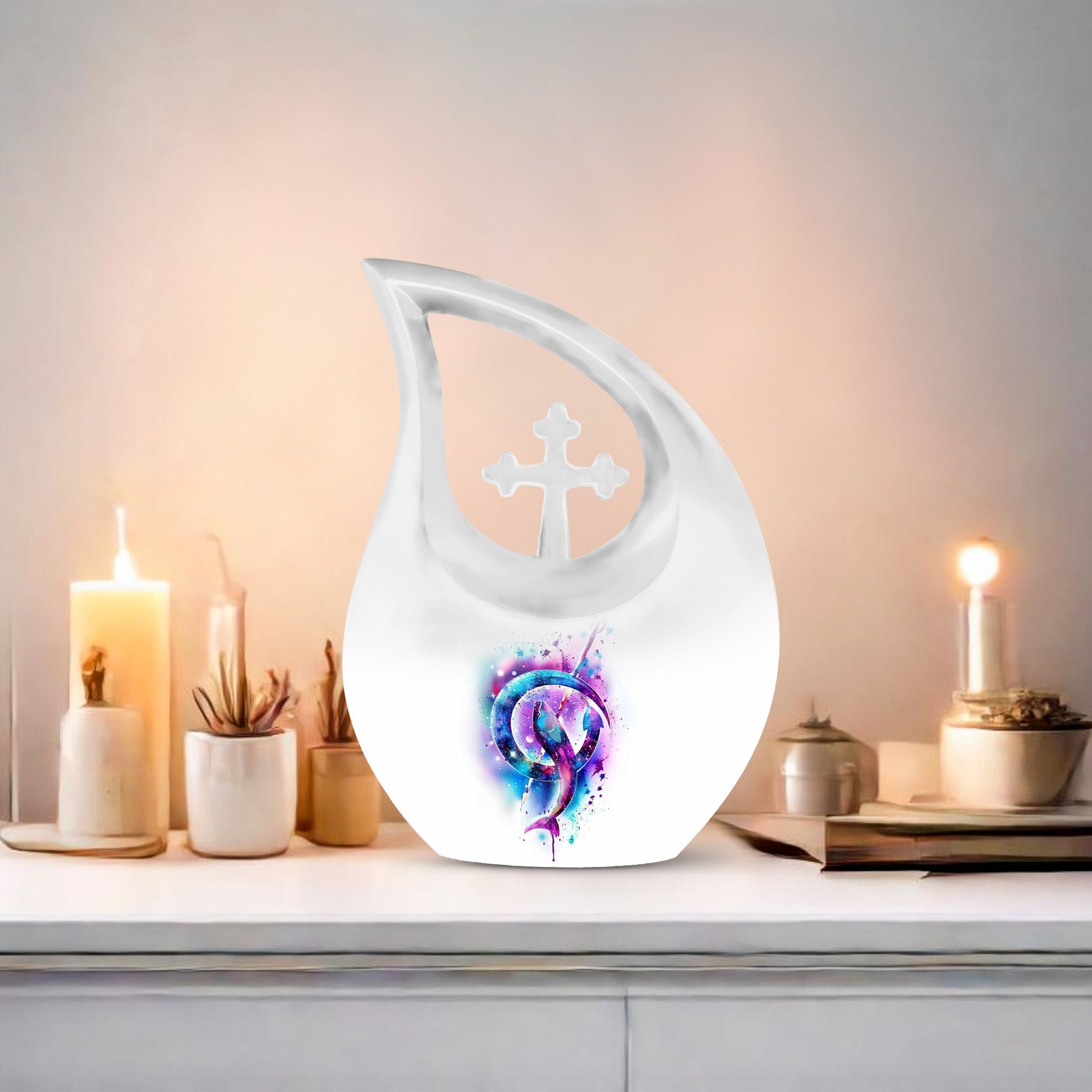 Fish Urns For Ashes - Cremation Urns For Human Ashes Adult Burial