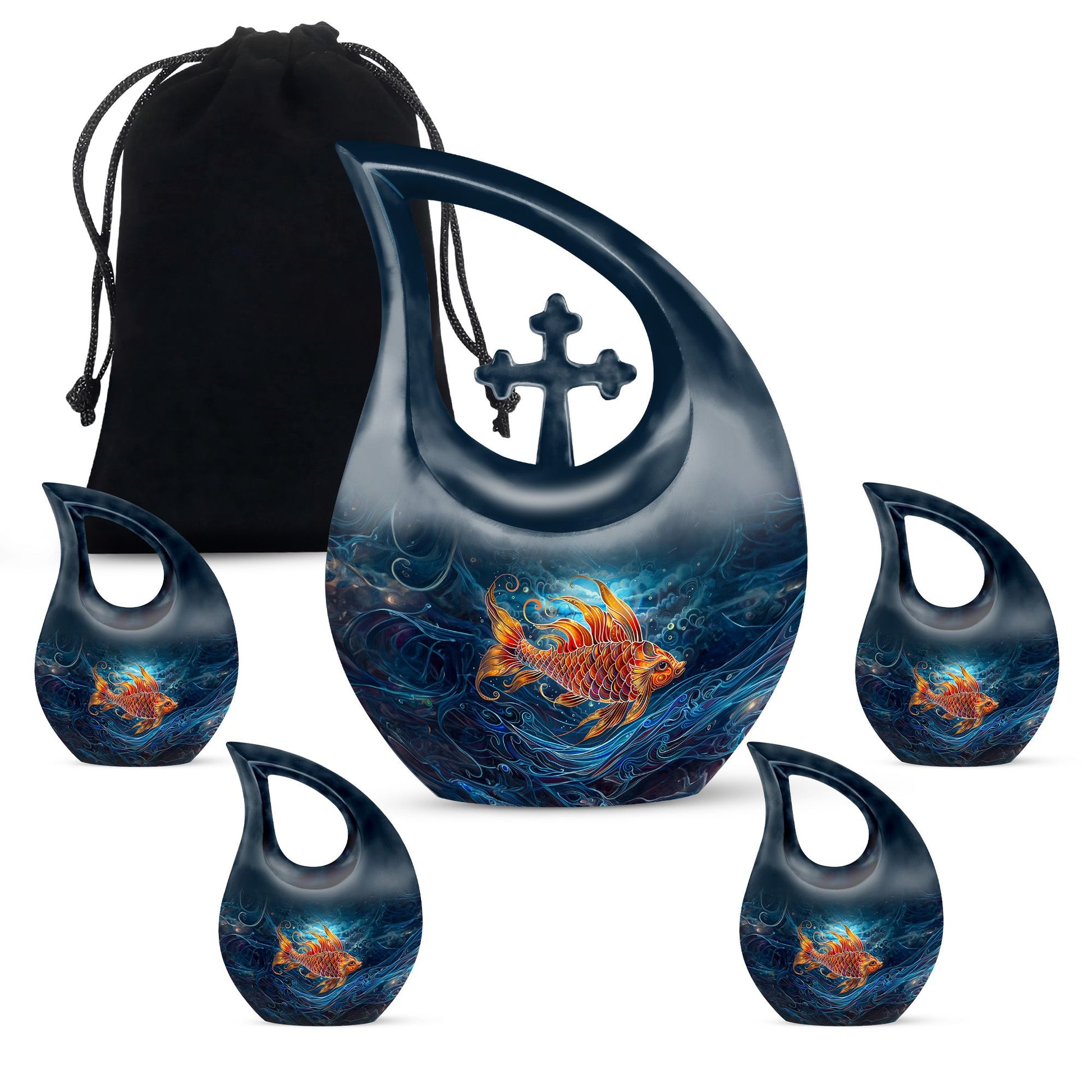 Fish Urns For Ashes - Burial Urns Ashes
