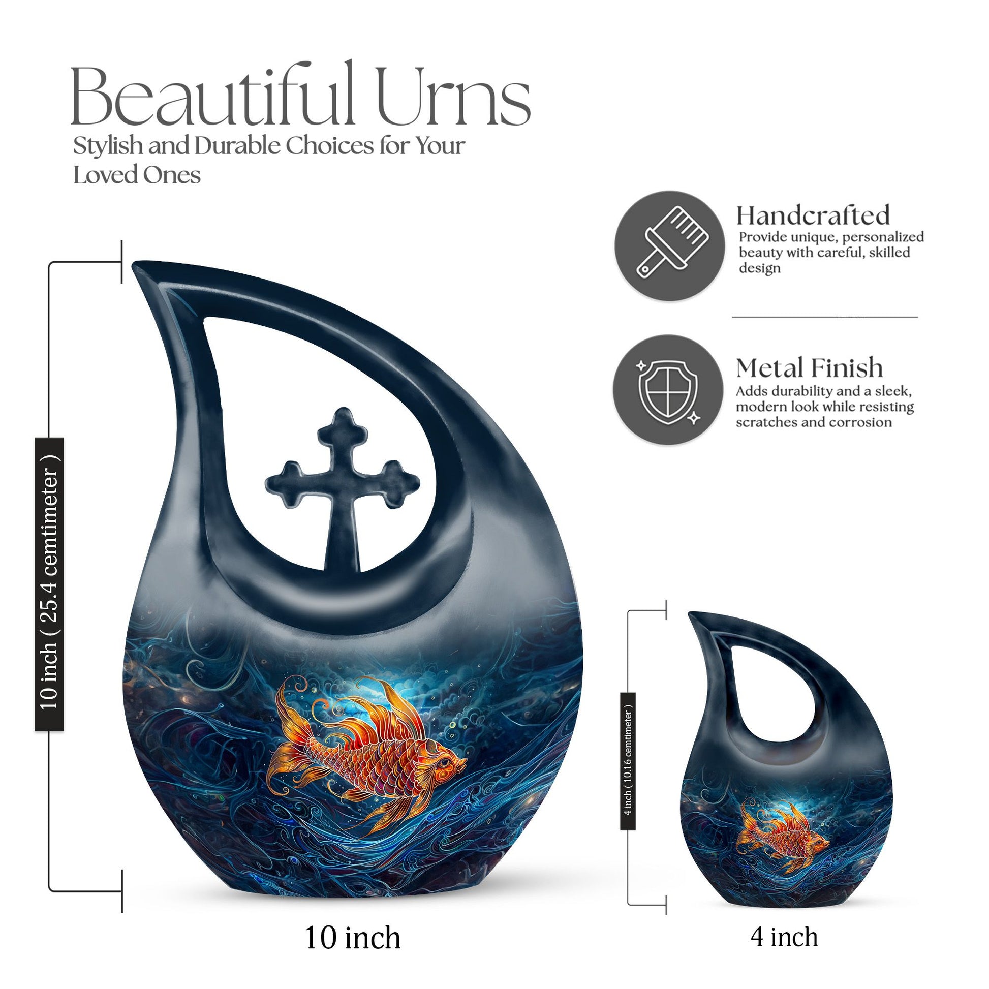 Fish Urns For Ashes - Burial Urns Ashes