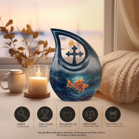 Fish Urns For Ashes - Burial Urns Ashes