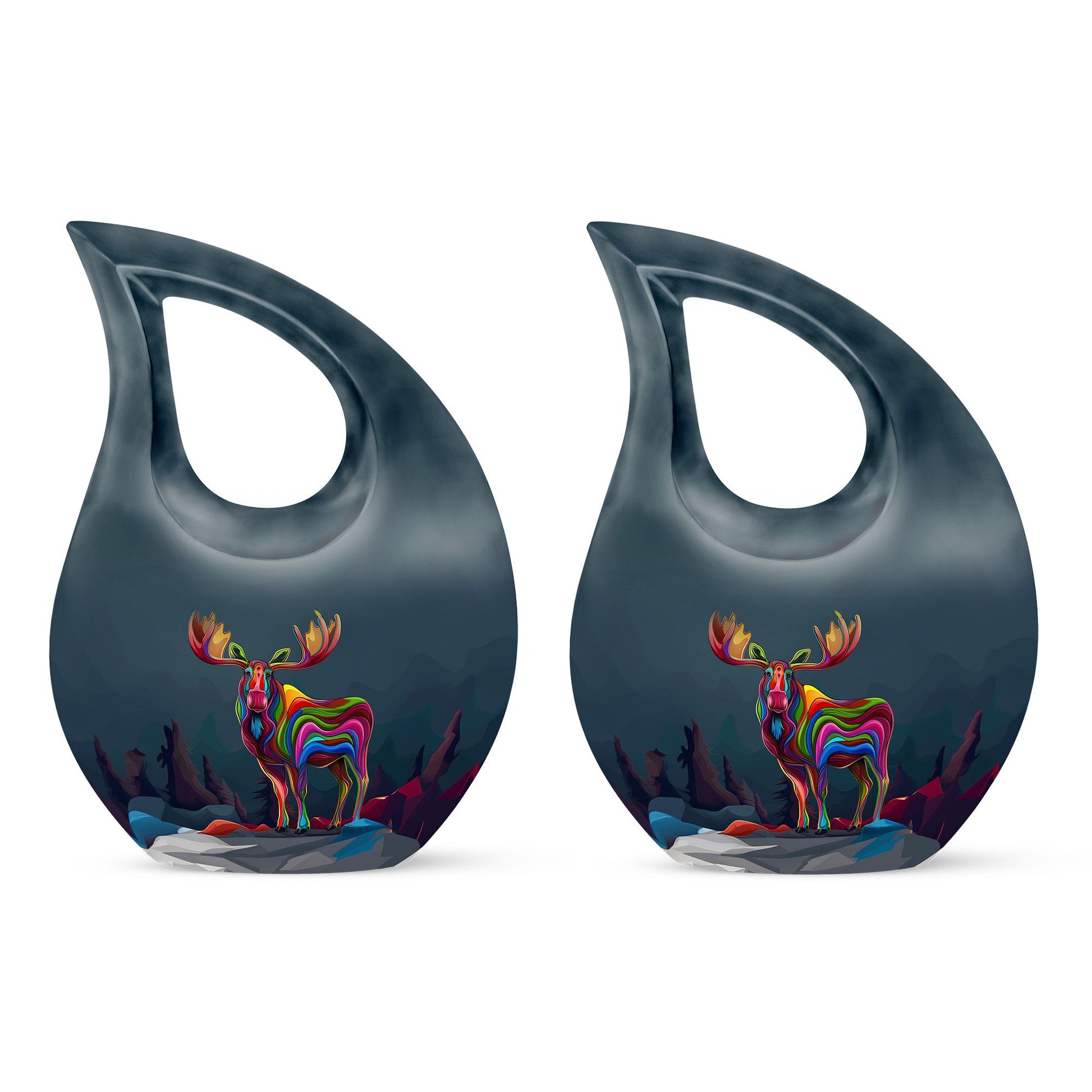 Moose Walking Urns For Ashes - Cremation Urn For Ashes
