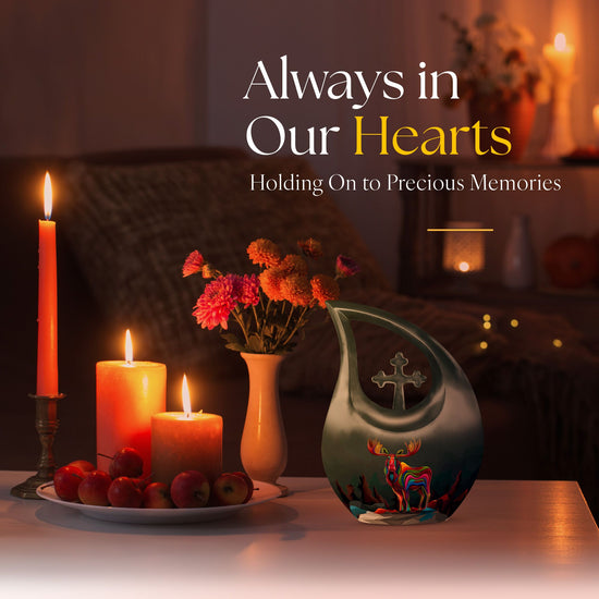 Moose Walking Urns For Ashes - Cremation Urn For Ashes