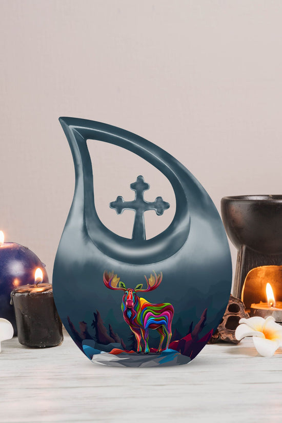 Moose Walking Urns For Ashes - Cremation Urn For Ashes
